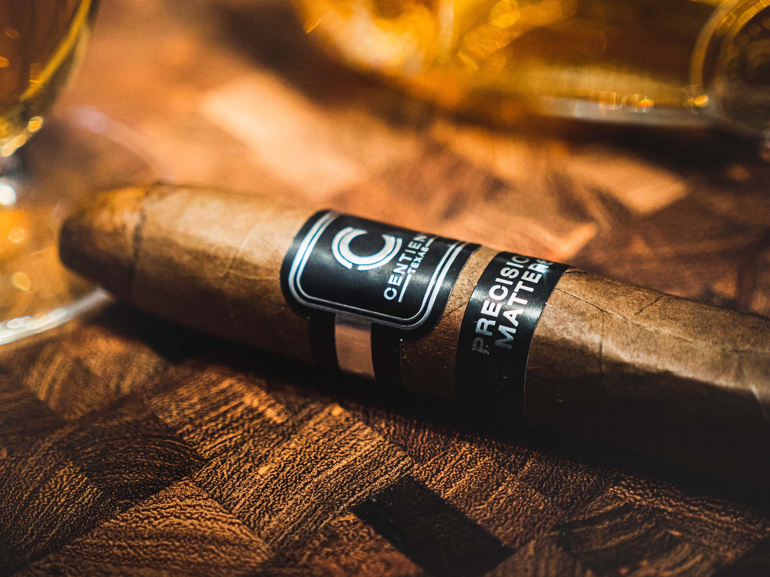 Ecuadorian Habano wrapper on a Centient cigar
