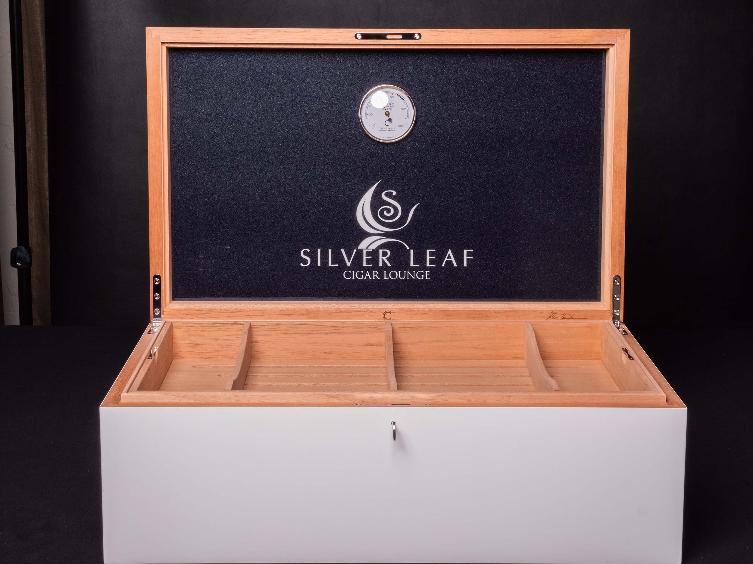Silverleaf Cigar Lounge collaboration humidor